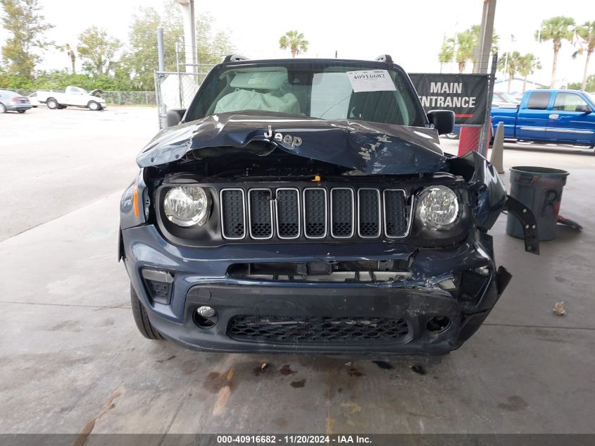 2022 Jeep Renegade Latitude 4X4 VIN: ZACNJDB19NPN72909 Lot: 40916682