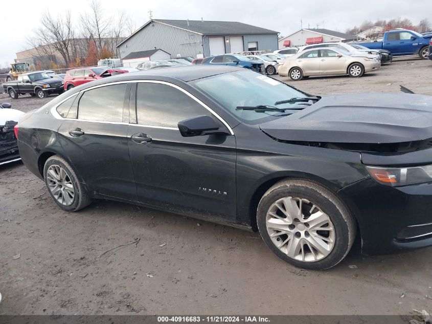 2015 Chevrolet Impala Ls VIN: 2G11Z5SL4F9297554 Lot: 40916683