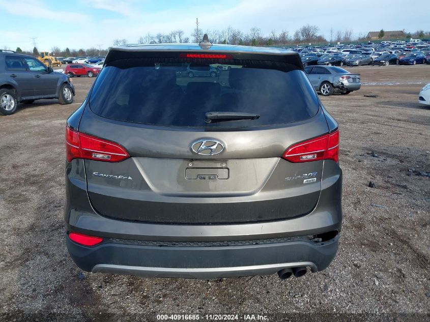 2013 Hyundai Santa Fe Sport 2.0T VIN: 5XYZWDLA7DG072895 Lot: 40916685