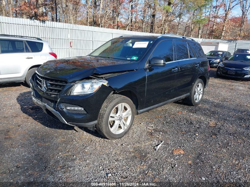 VIN 4JGDA5HB6FA567748 2015 Mercedes-Benz ML 350, 4M... no.2