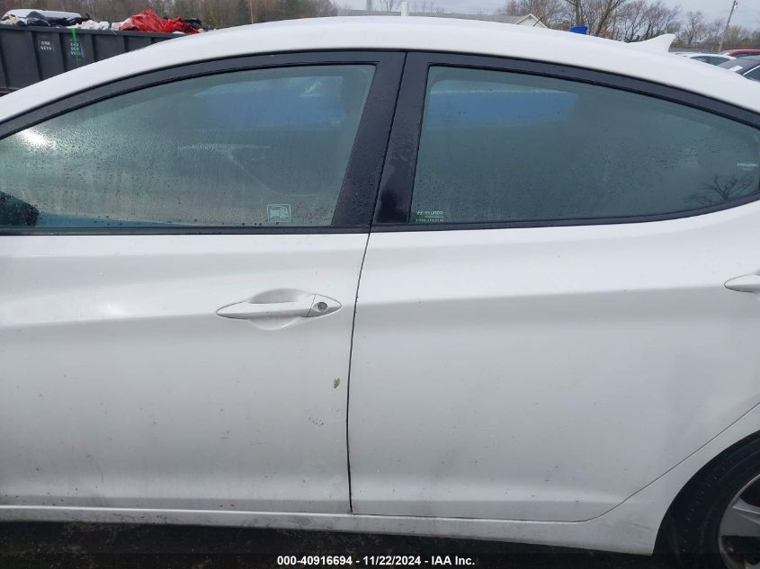 2013 HYUNDAI ELANTRA GLS - 5NPDH4AE3DH389527