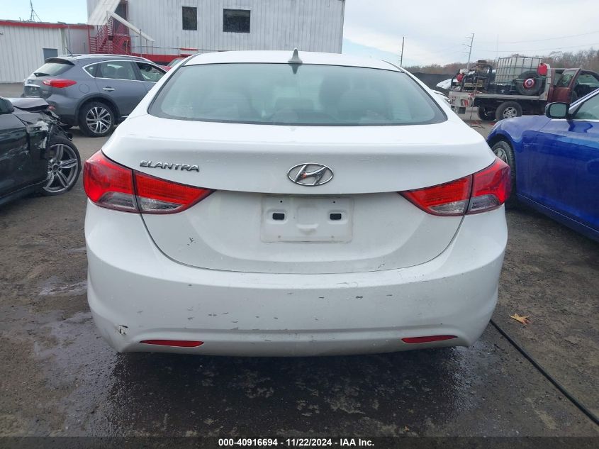 2013 Hyundai Elantra Gls VIN: 5NPDH4AE3DH389527 Lot: 40916694