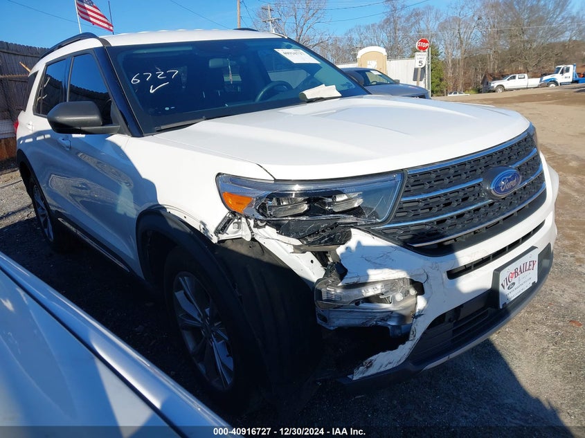 Vin: 1fmsk8dh2ngc46494, lot: 41406433, ford explorer xlt 2022 img_1