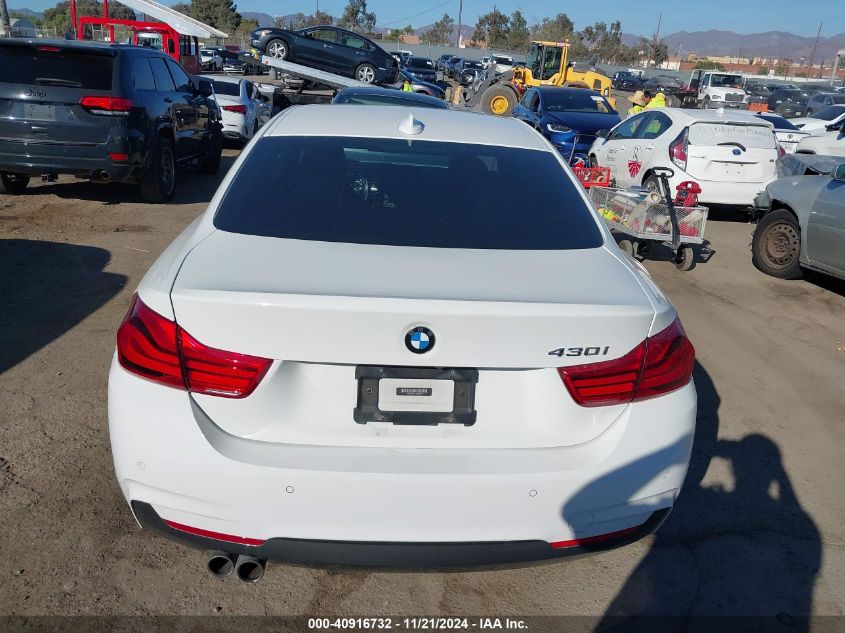 2018 BMW 430I VIN: WBA4W3C51JAE99539 Lot: 40916732