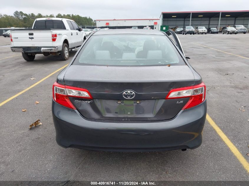 2012 Toyota Camry Le VIN: 4T1BF1FK7CU092433 Lot: 40916741