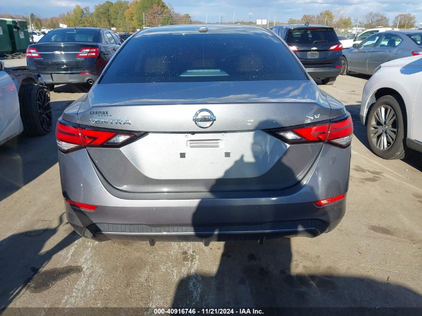 2020 Nissan Sentra Sv Xtronic Cvt VIN: 3N1AB8CV1LY302723 Lot: 40916746