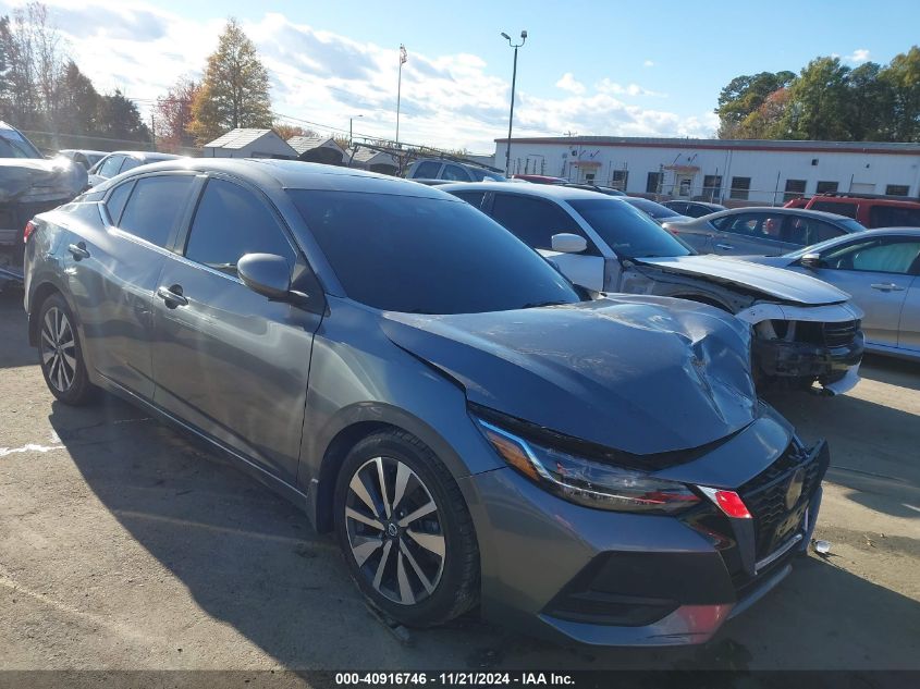 2020 Nissan Sentra Sv Xtronic Cvt VIN: 3N1AB8CV1LY302723 Lot: 40916746