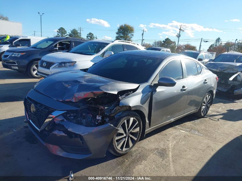 2020 Nissan Sentra Sv Xtronic Cvt VIN: 3N1AB8CV1LY302723 Lot: 40916746