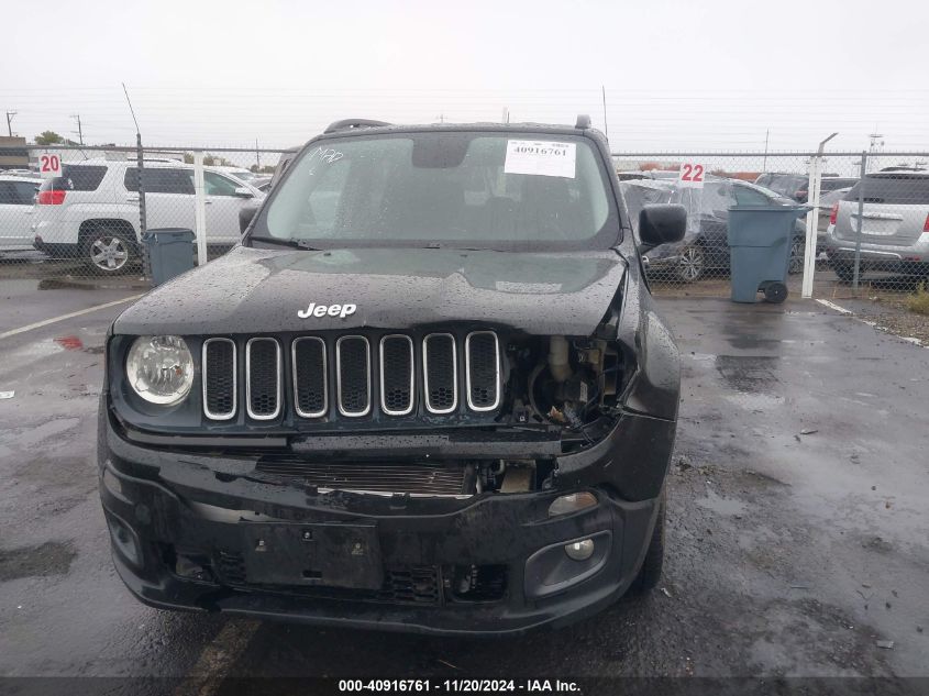 2015 Jeep Renegade Latitude VIN: ZACCJABT6FPB24266 Lot: 40916761