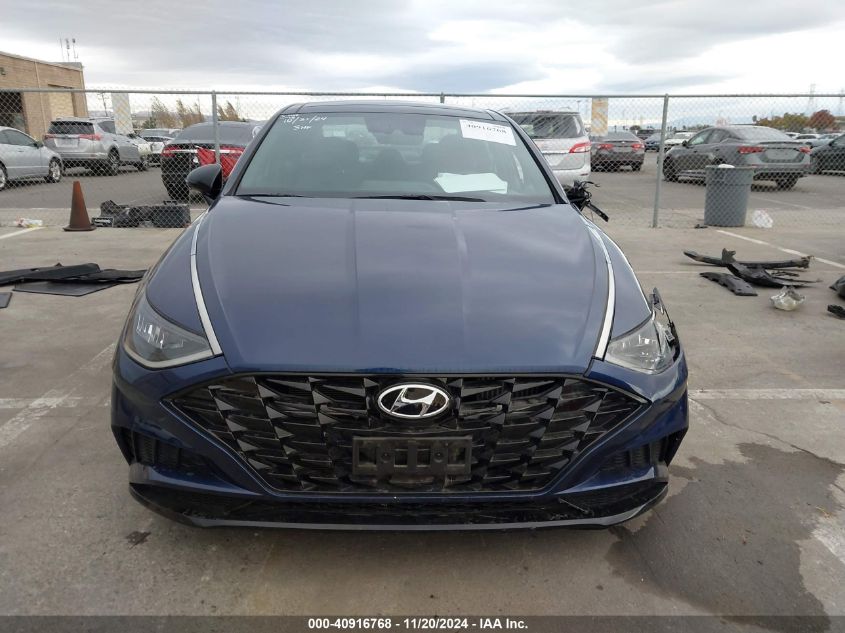 2022 Hyundai Sonata Sel Plus VIN: 5NPEJ4J21NH148873 Lot: 40916768