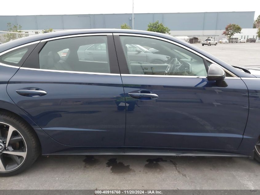 2022 Hyundai Sonata Sel Plus VIN: 5NPEJ4J21NH148873 Lot: 40916768