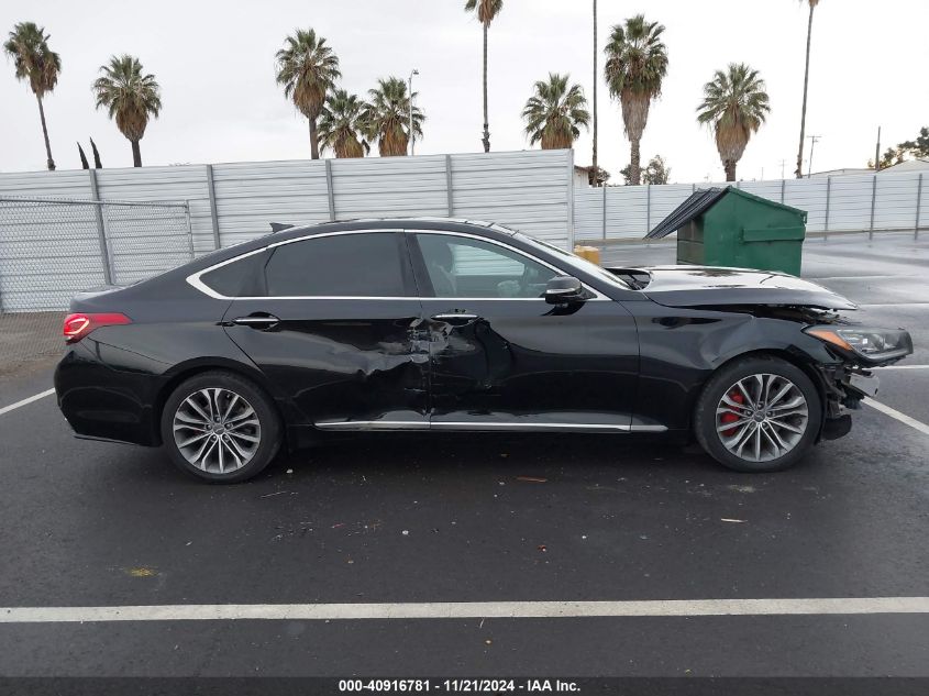 2015 Hyundai Genesis 3.8 VIN: KMHGN4JE6FU100716 Lot: 40916781