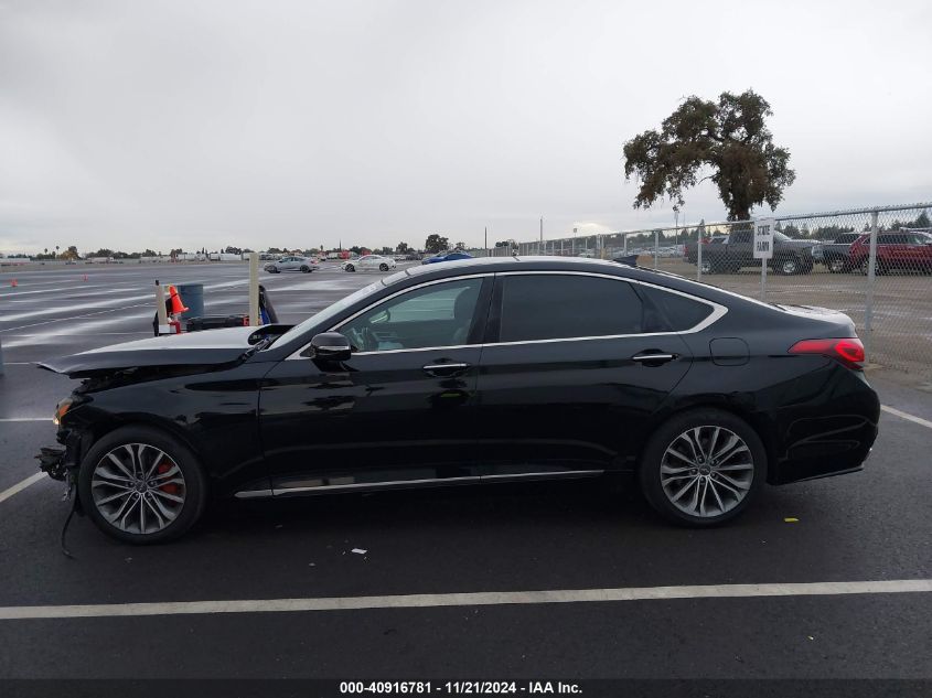 2015 Hyundai Genesis 3.8 VIN: KMHGN4JE6FU100716 Lot: 40916781