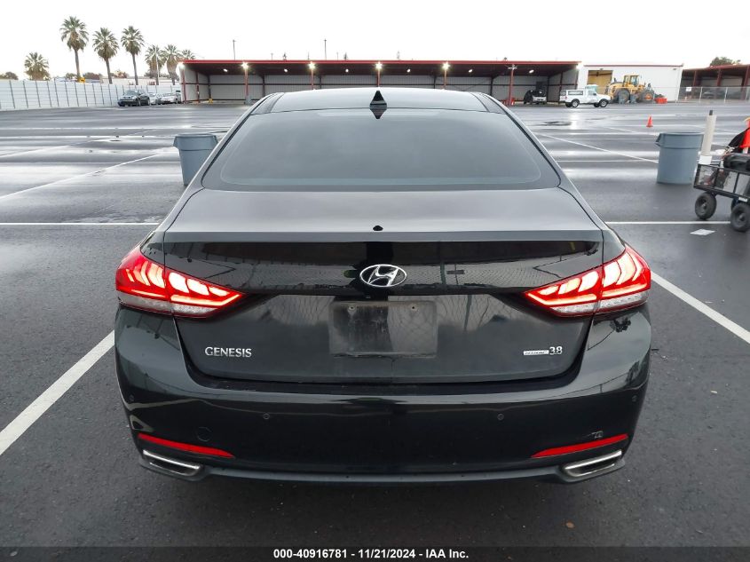 2015 Hyundai Genesis 3.8 VIN: KMHGN4JE6FU100716 Lot: 40916781