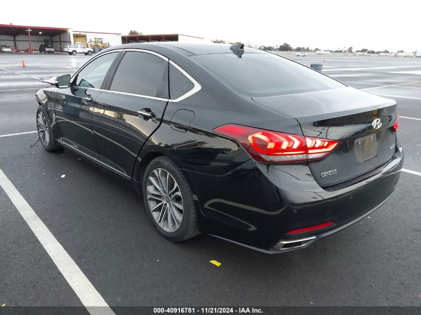 2015 Hyundai Genesis 3.8 VIN: KMHGN4JE6FU100716 Lot: 40916781