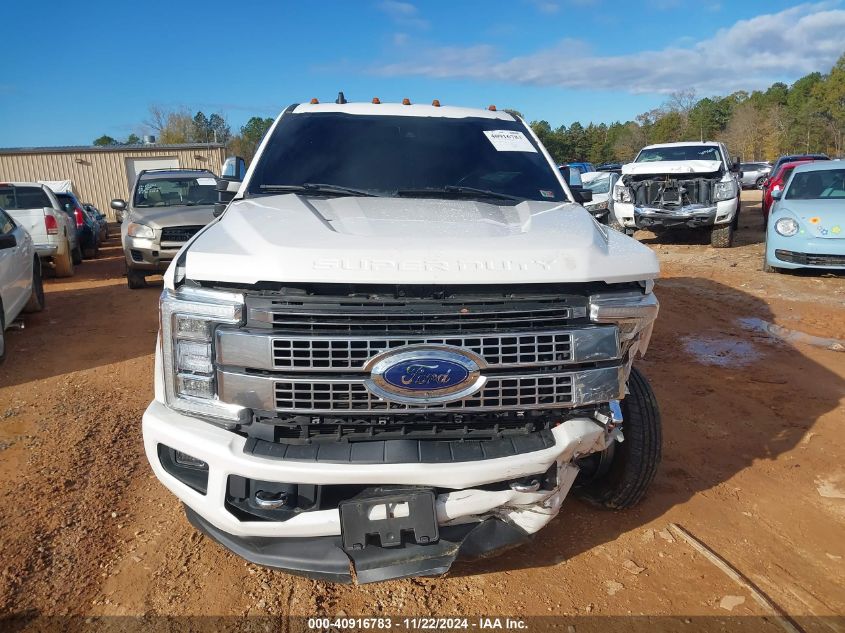 2019 Ford F350 Platinum VIN: 1FT8W3DT5KEG67143 Lot: 40916783