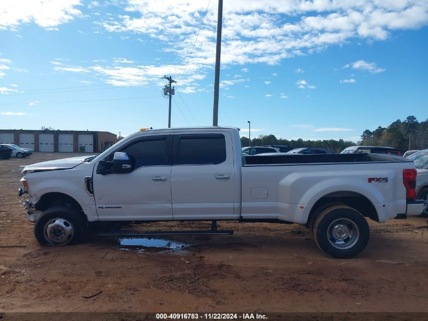 2019 Ford F350 Platinum VIN: 1FT8W3DT5KEG67143 Lot: 40916783