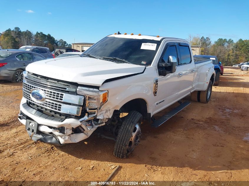 2019 Ford F350 Platinum VIN: 1FT8W3DT5KEG67143 Lot: 40916783