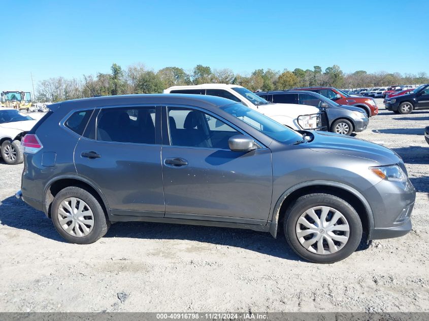 2016 Nissan Rogue S VIN: JN8AT2MV7GW142483 Lot: 40916798