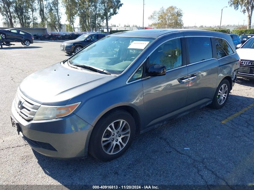 2012 Honda Odyssey Ex-L VIN: 5FNRL5H68CB114466 Lot: 40916813