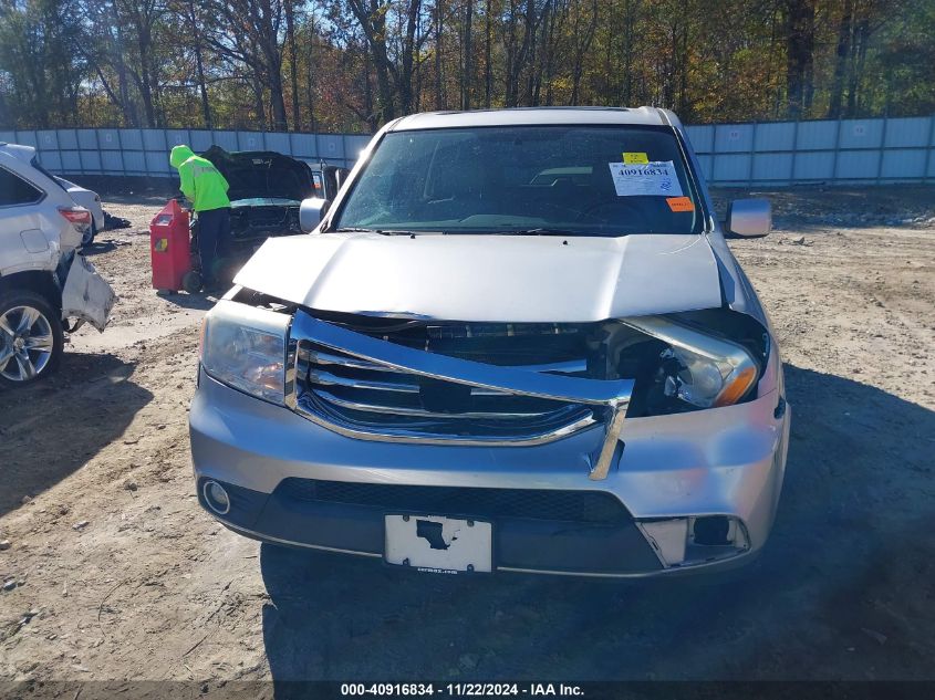 2013 Honda Pilot Ex-L VIN: 5FNYF4H78DB027870 Lot: 40916834