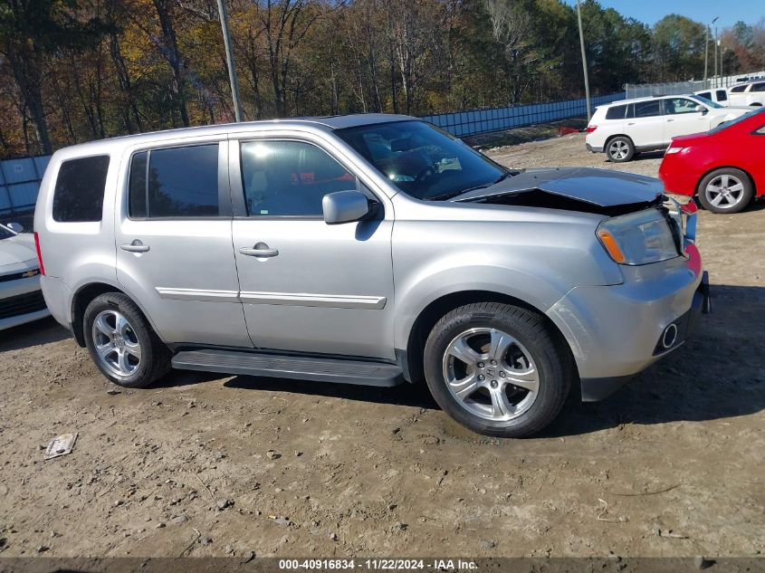 2013 Honda Pilot Ex-L VIN: 5FNYF4H78DB027870 Lot: 40916834