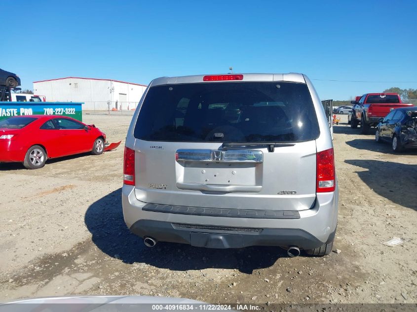 2013 Honda Pilot Ex-L VIN: 5FNYF4H78DB027870 Lot: 40916834