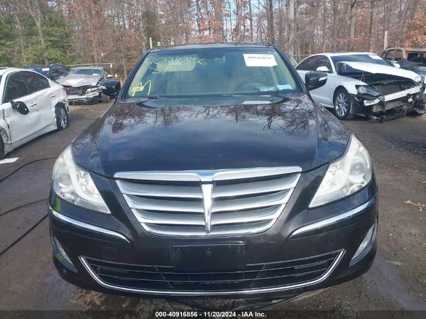 2013 Hyundai Genesis 3.8 VIN: KMHGC4DD2DU253728 Lot: 40916856