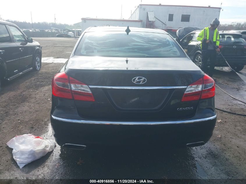 2013 Hyundai Genesis 3.8 VIN: KMHGC4DD2DU253728 Lot: 40916856