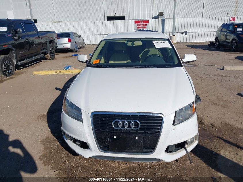 2011 Audi A3 2.0 Tdi Premium VIN: WAUBJBFM4BA053113 Lot: 40916861