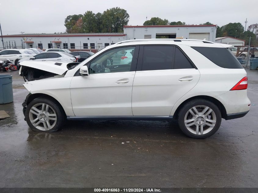 2014 Mercedes-Benz Ml 350 VIN: 4JGDA5JB2EA439452 Lot: 40916863