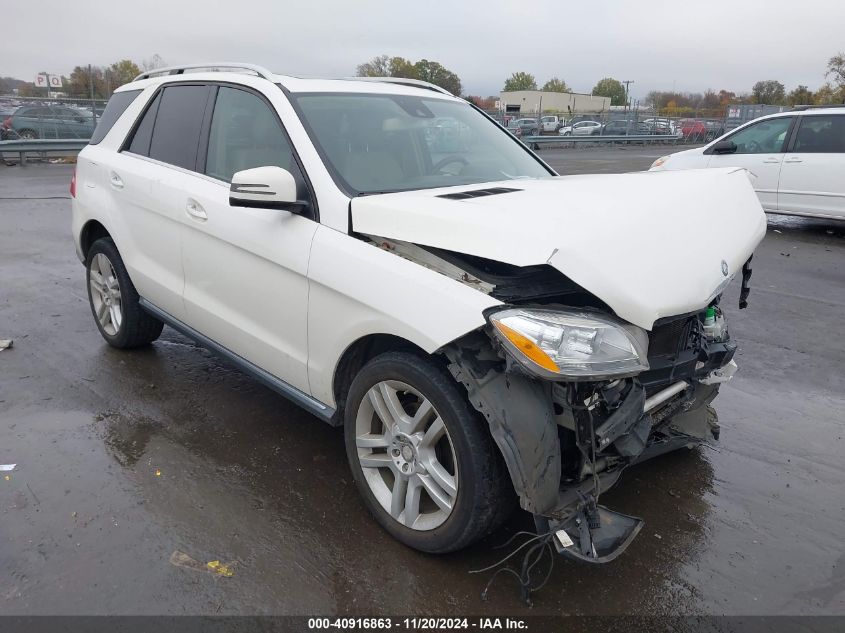 VIN 4JGDA5JB2EA439452 2014 Mercedes-Benz ML 350 no.1