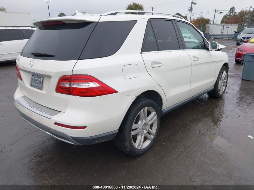 VIN 4JGDA5JB2EA439452 2014 Mercedes-Benz ML 350 no.4