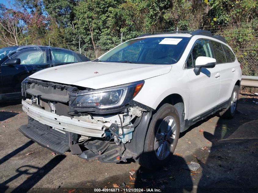 2019 Subaru Outback 2.5I Premium VIN: 4S4BSAFC5K3249255 Lot: 40916871