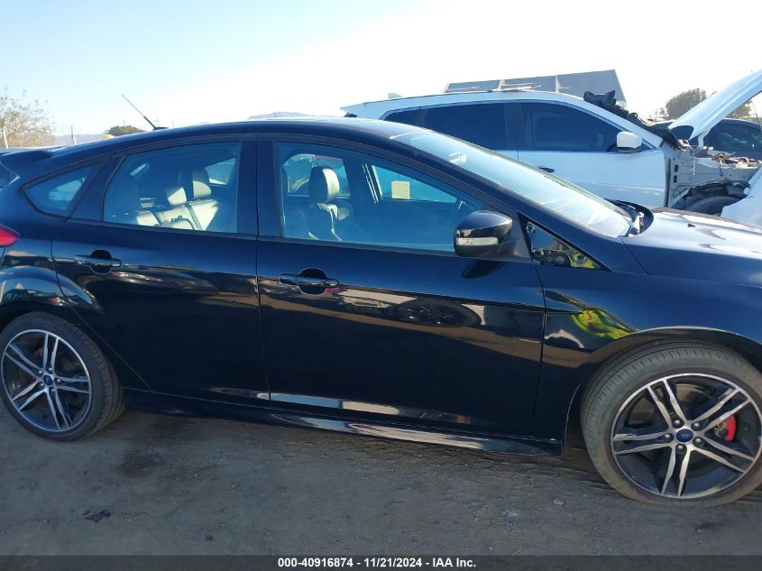 VIN 1FADP3L9XJL303835 2018 FORD FOCUS ST