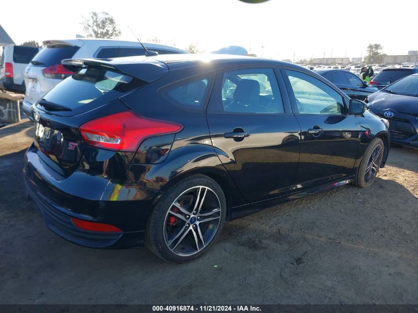 VIN 1FADP3L9XJL303835 2018 FORD FOCUS ST
