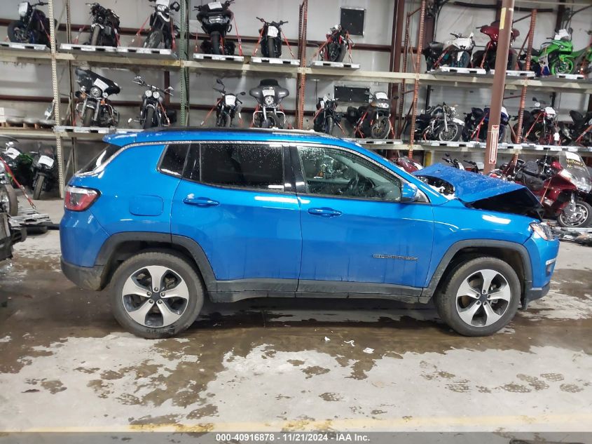 2018 Jeep Compass Latitude 4X4 VIN: 3C4NJDBB2JT136580 Lot: 40916878