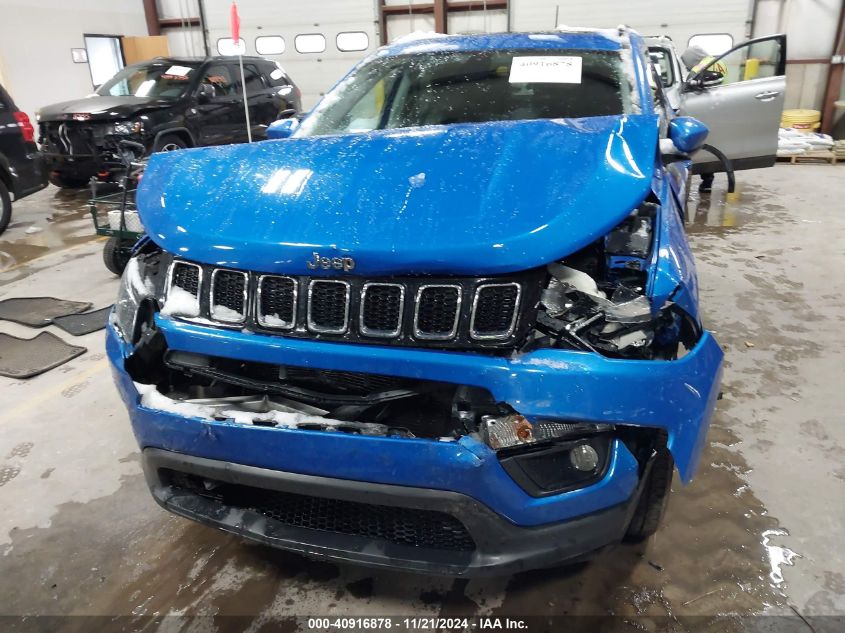 2018 Jeep Compass Latitude 4X4 VIN: 3C4NJDBB2JT136580 Lot: 40916878