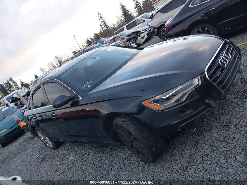 2012 AUDI A6 VIN: WAUBGAFC2CN006558