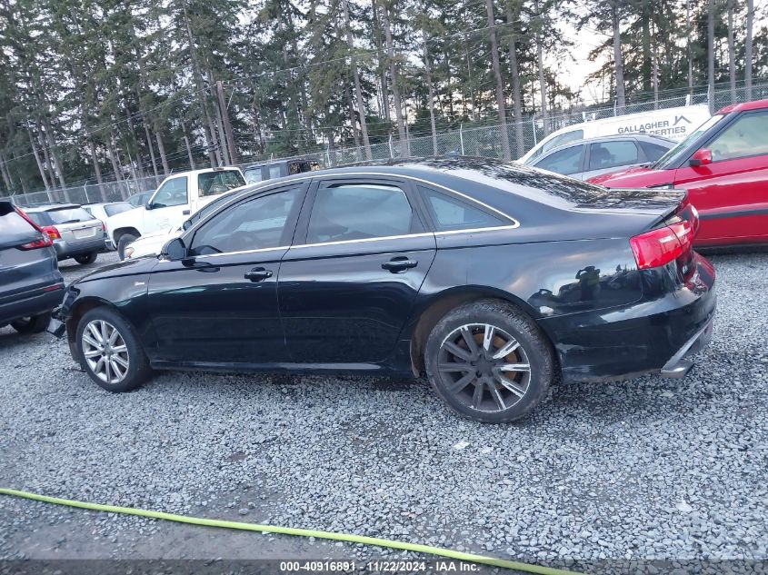 2012 AUDI A6 VIN: WAUBGAFC2CN006558