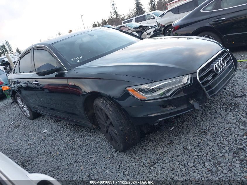 2012 AUDI A6 VIN: WAUBGAFC2CN006558