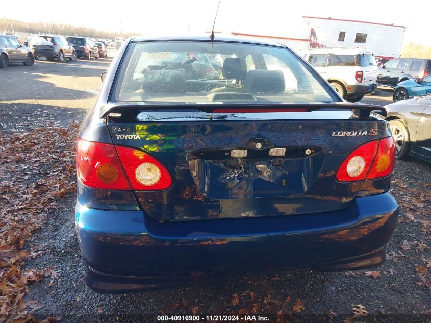 2004 Toyota Corolla S VIN: 2T1BR32E14C229744 Lot: 40916900