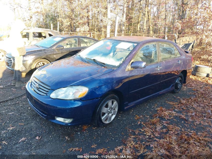 2004 Toyota Corolla S VIN: 2T1BR32E14C229744 Lot: 40916900