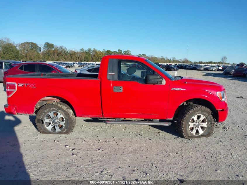 2013 Ford F-150 Stx VIN: 1FTMF1EM9DFC02730 Lot: 40916901