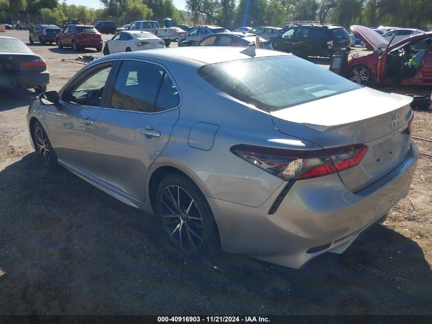 VIN 4T1G11AK2PU157867 2023 Toyota Camry, SE no.3