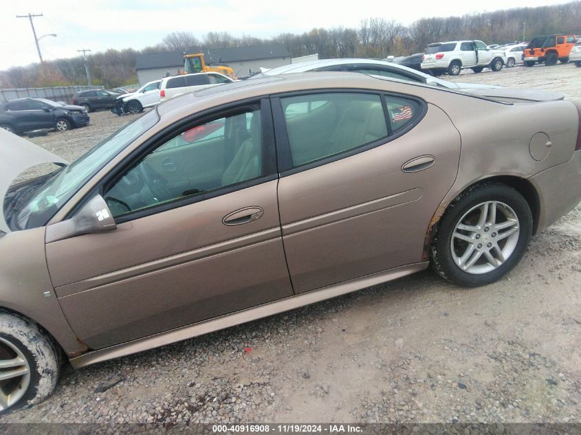 2007 Pontiac Grand Prix Gt VIN: 2G2WR554771217721 Lot: 40916908