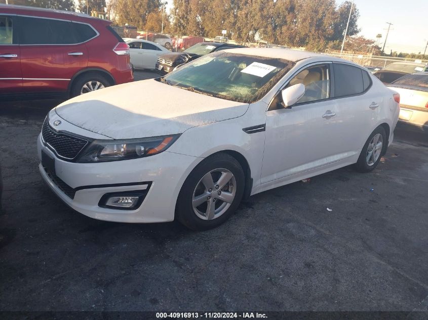 VIN 5XXGM4A74FG434399 2015 KIA OPTIMA no.2