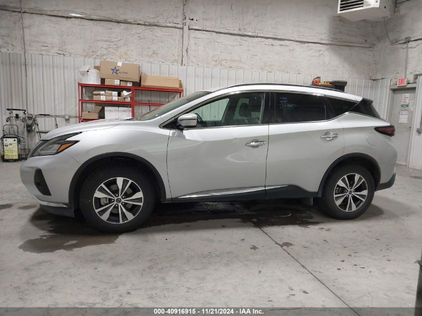 2023 Nissan Murano Sv Intelligent Awd VIN: 5N1AZ2BS9PC136393 Lot: 40916915