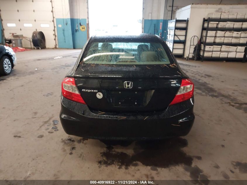 2012 Honda Civic Lx VIN: 2HGFB2F57CH301076 Lot: 40916922