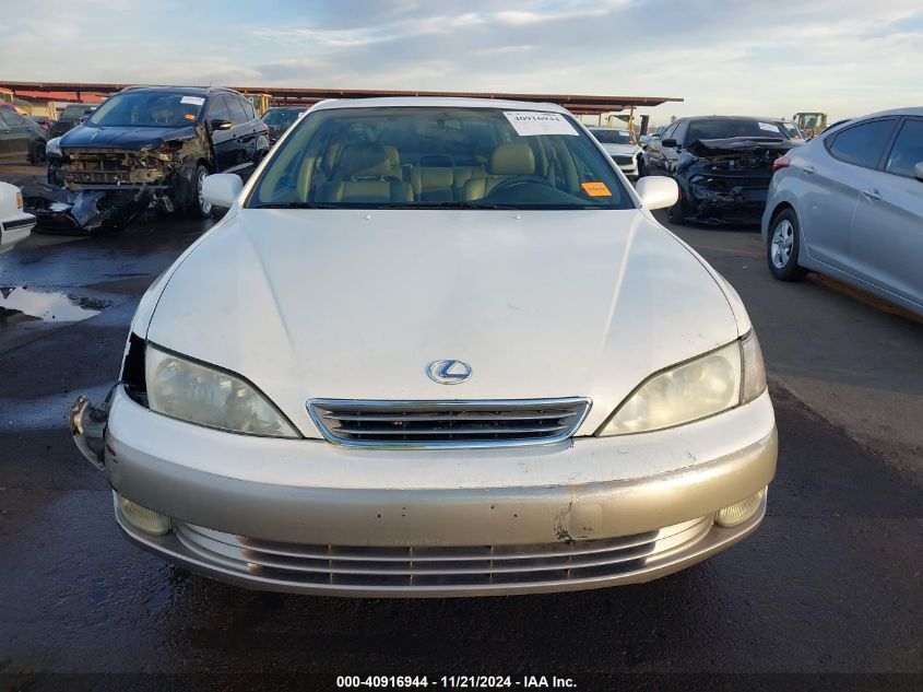 1997 Lexus Es 300 VIN: JT8BF22G5V0010462 Lot: 40916944